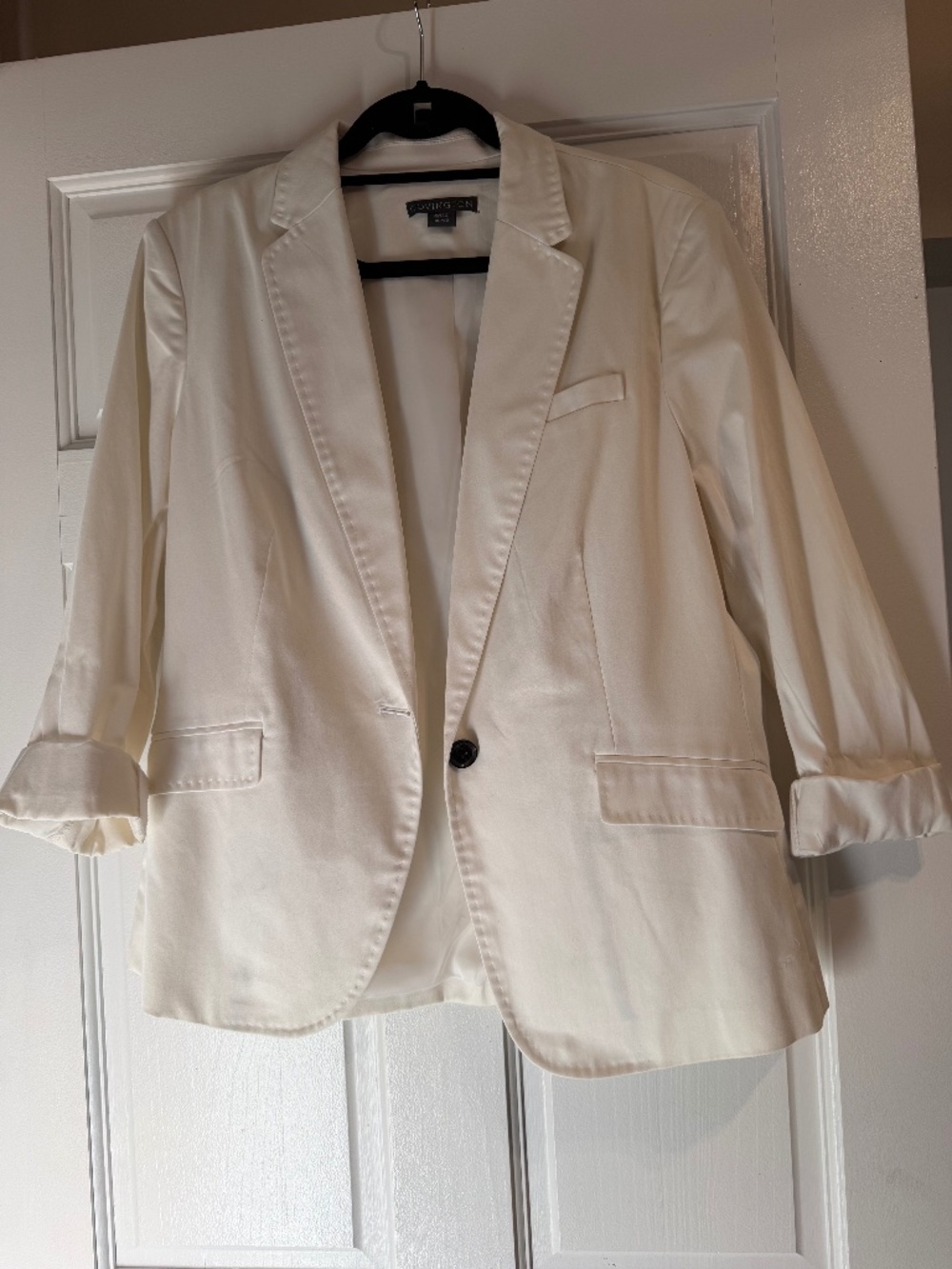 ladies size xl white blazer